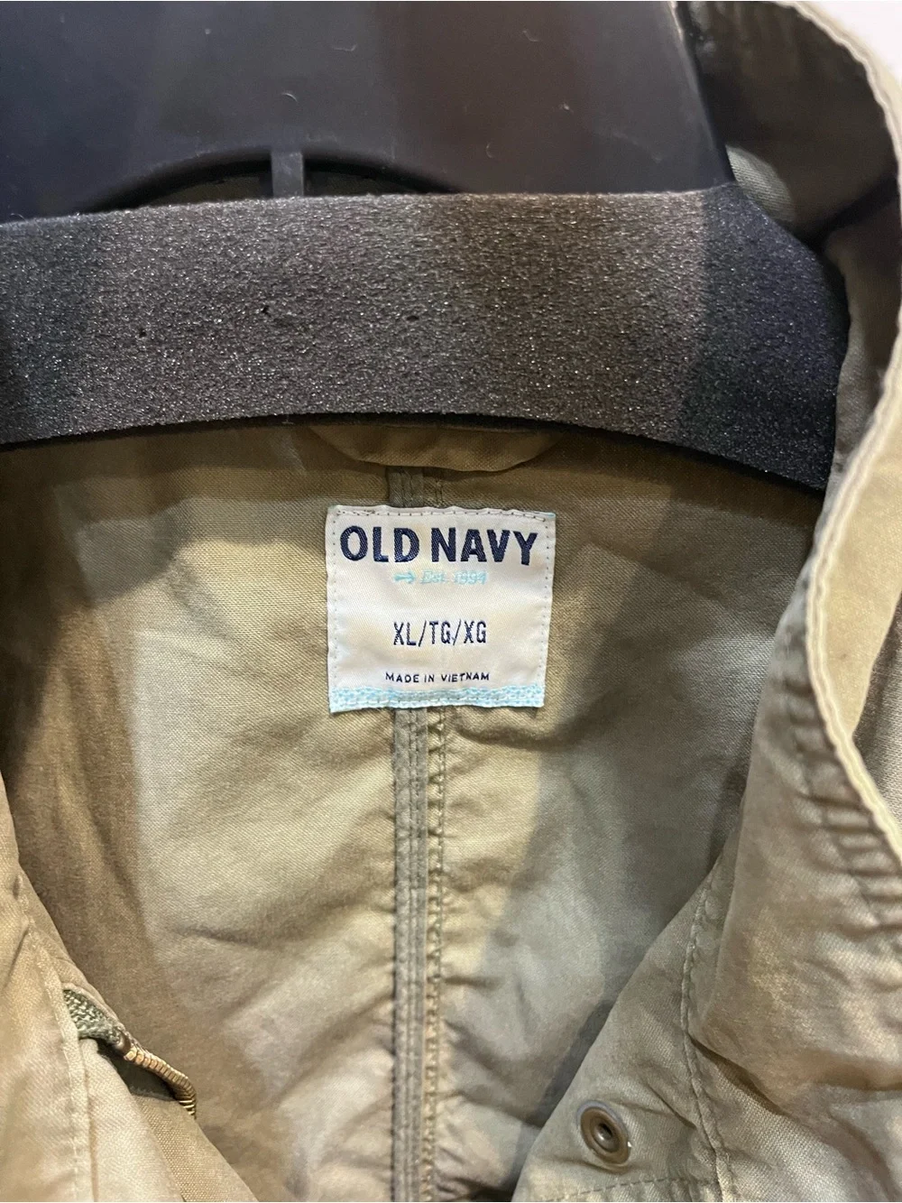 Old Navy Olive Green Military-Style Jacket